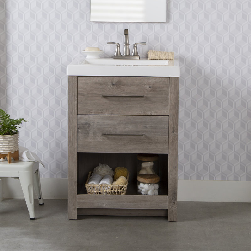 Rackers 25" Single Bathroom Vanity Set & Reviews AllModern